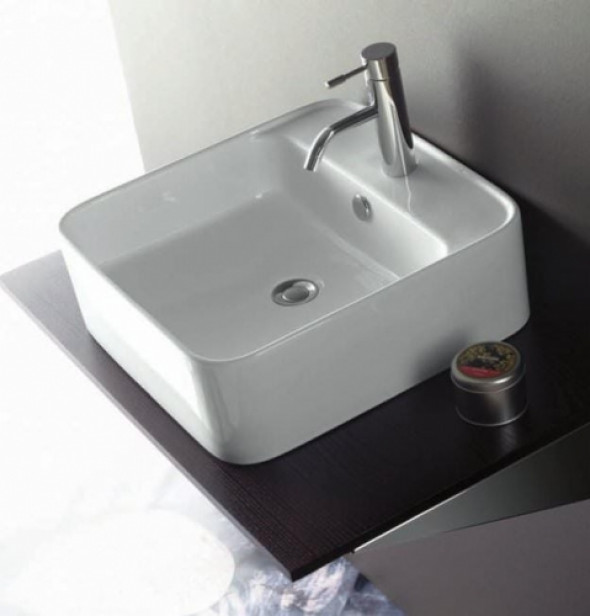 Bathco Spain Orotava umywalka nablatowa 47x47cm 0064