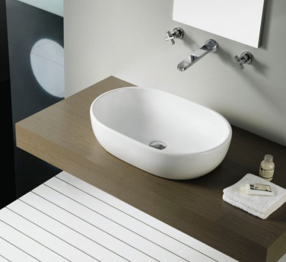 Bathco Spain Touluse umywalka nablatowa 59x41,5 cm 4037