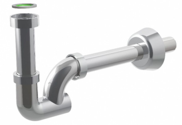 Bonomini półsyfon bidetowy rurowy, chrom BO0470