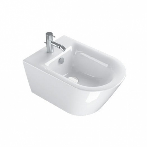 Catalano Zero bidet podwieszany 55x35cm z mocowaniem 1BS55NR00+5KFST00