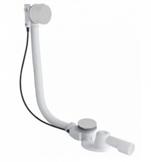 Cristina Silfra syfon wannowy z napełnianiem biały mat D6.24