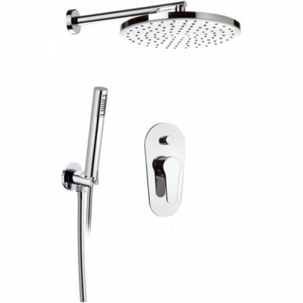 Daniel Rubinetterie Omega komplet natryskowy podtynkowy OM615ZCR