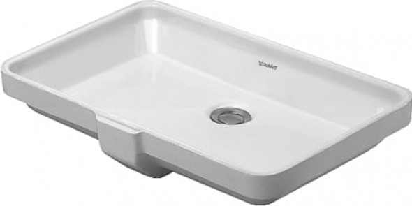 Duravit 2nd Floor umywalka podblatowa 52,5x35cm 0316530000