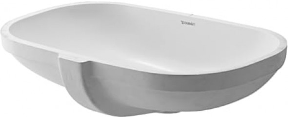 Duravit D-code umywalka podblatowa 49,5x29cm/52,5x32cm 0338490000
