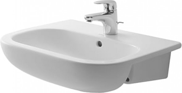 Duravit D-code umywalka półblatowa 55x44cm 0339550000