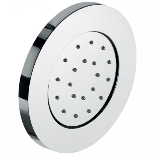 Emmevi Round dysza boczna podtynkowa, chrom C06640CR