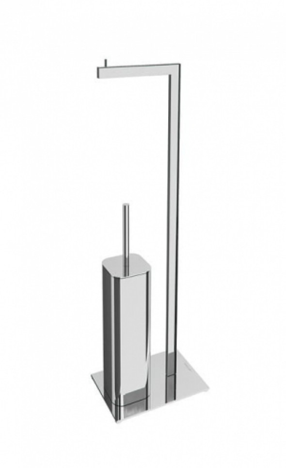 Excellent Riko stojak na papier toaletowy ze szczotką DOEX.1650CR