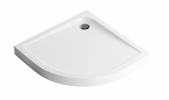 Excellent Sense Compact brodzik półokrągły 100x100cm, promień 550, ze zintegrowaną obudową BREX.SEN10WHC