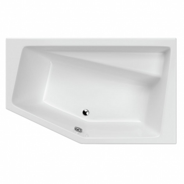 Excellent Vesper wanna narożna 160x100cm, prawa WAEX.VEP16WH