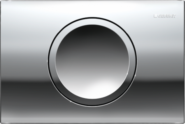 Geberit Delta11 przycisk uruchamiający do spłuczek UP100, chrom 115.120.21.1