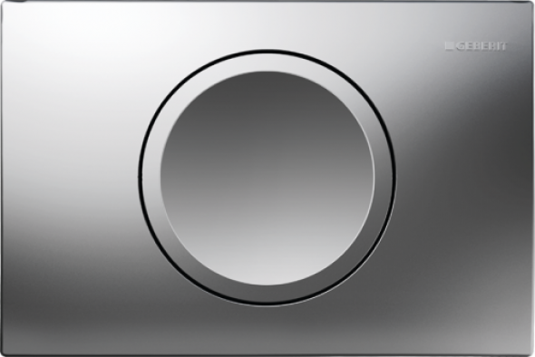 Geberit Delta11 przycisk uruchamiający do spłuczek UP100, chrom mat 115.120.46.1