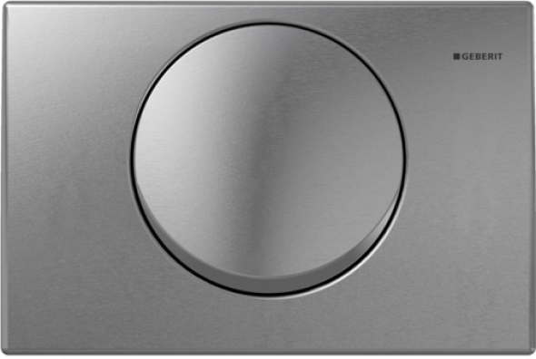 Geberit Delta15 przycisk uruchamiający do spłuczek UP100 stal szlachetna 115.101.00.1