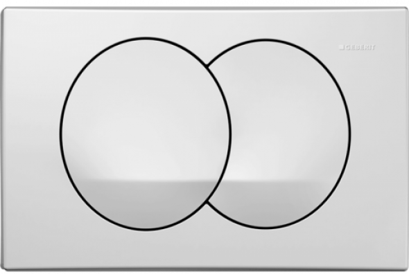 Geberit Delta20 przycisk uruchamiający do spłuczek UP100 biały 115.100.11.1