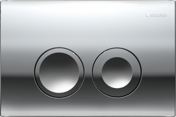 Geberit Delta21 przycisk uruchamiający do spłuczek UP100, chrom 115.125.21.1