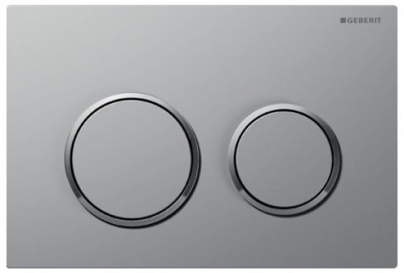 Geberit Omega 20 przycisk spłukujący chrom-mat/chrom/chrom-mat 115.085.KN.1