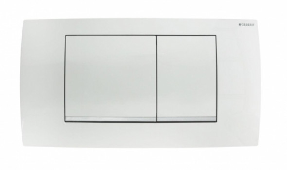Geberit Twinline30 przycisk uruchamiający biały /chrom/biały 115.899.KJ.1