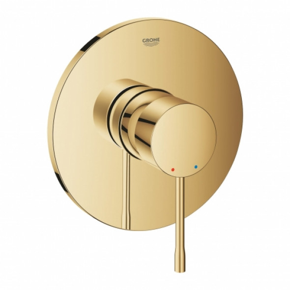 Grohe Essence bateria prysznicowa podtynkowa, element zewnętrzny, cool sunrise 24057GL1