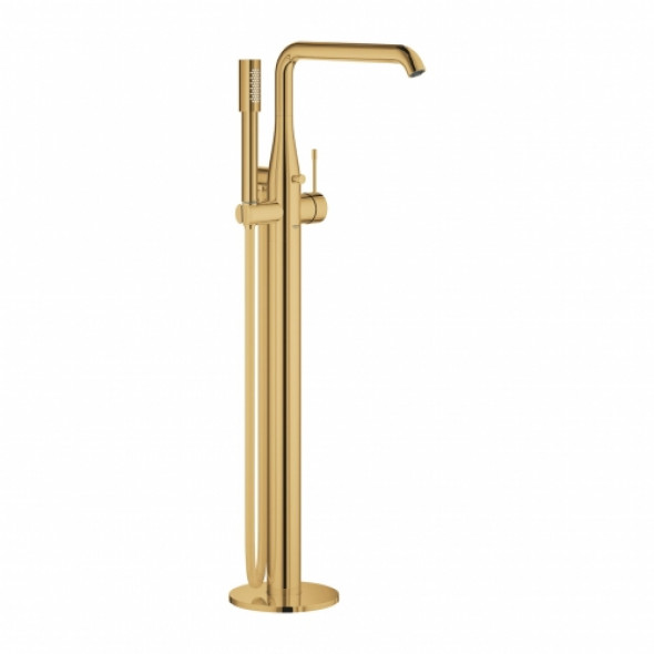 Grohe Essence bateria wannowa podłogowa, złoty połysk - cool sunrise 23491GL1