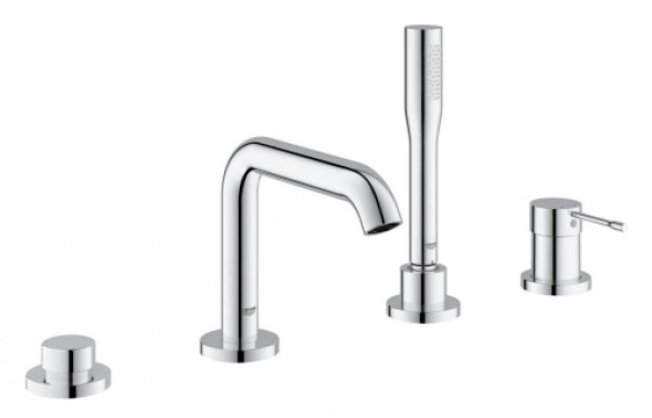Grohe Essence New bateria wannowa 4-otw. chrom 19578001
