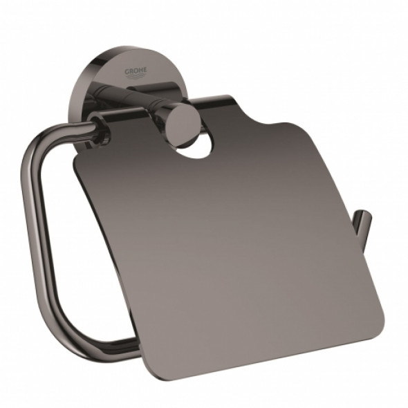 Grohe Essentials uchwyt na papier, grafit błyszczący - hard graphite 40367A01