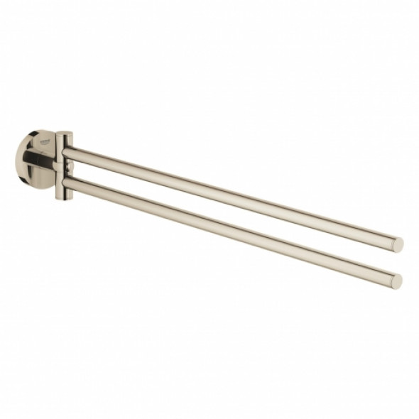 Grohe Essentials wieszak dwuramienny na ręcznik, polished nickel 40371BE1