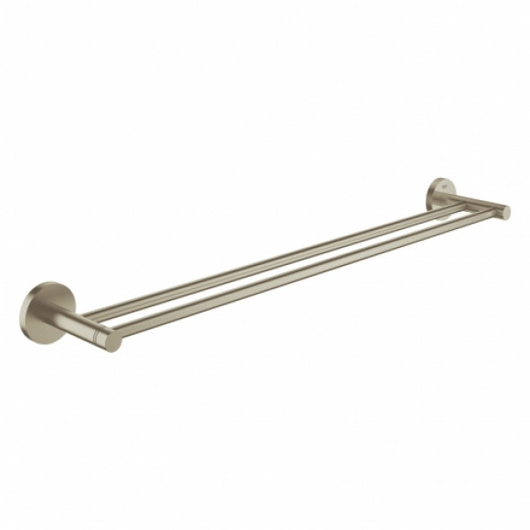Grohe Essentials wieszak na ręcznik, podwójny, L-600mm, brushed nickel 40802EN1