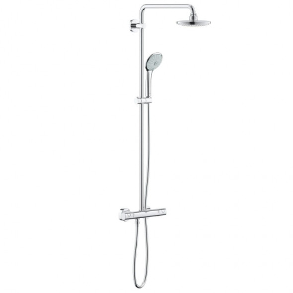 Grohe Euphoria System 180, system prysznicowy z termostatem 27296001