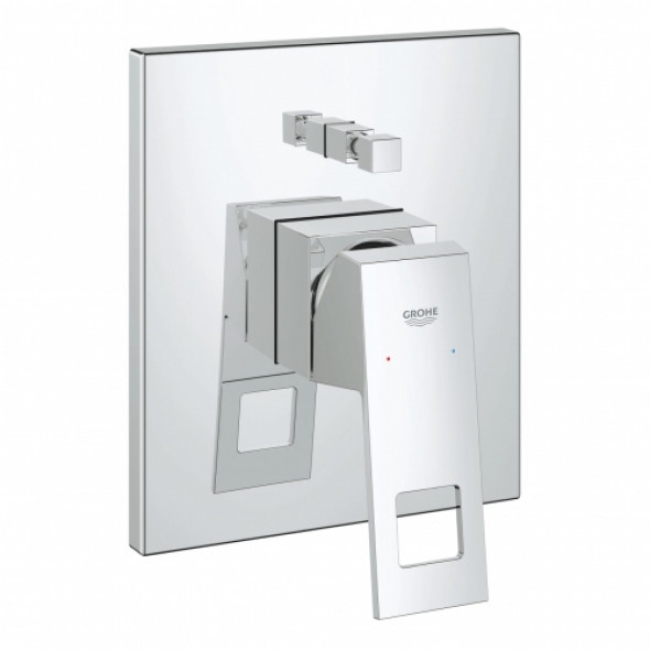 Grohe Eurocube bateria wannowa-prysznicowa podtynkowa, element zewnętrzny do 35501, chrom 19896000