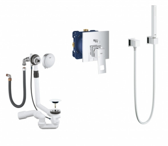 Grohe Eurocube komplet wannowy podtynkowy z napełnianiem 241003ED