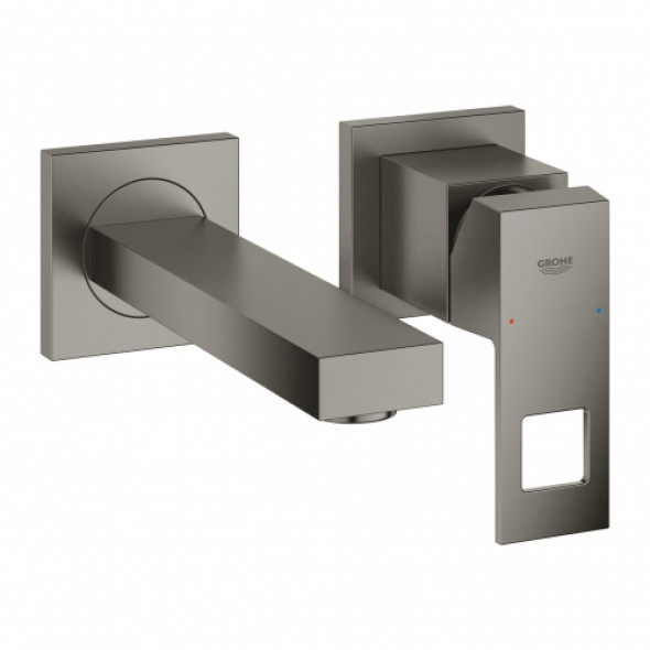 Grohe Eurocube S-size bateria umywalkowa podtynkowa element zewnętrzny, brushed hard graphite 19895AL0