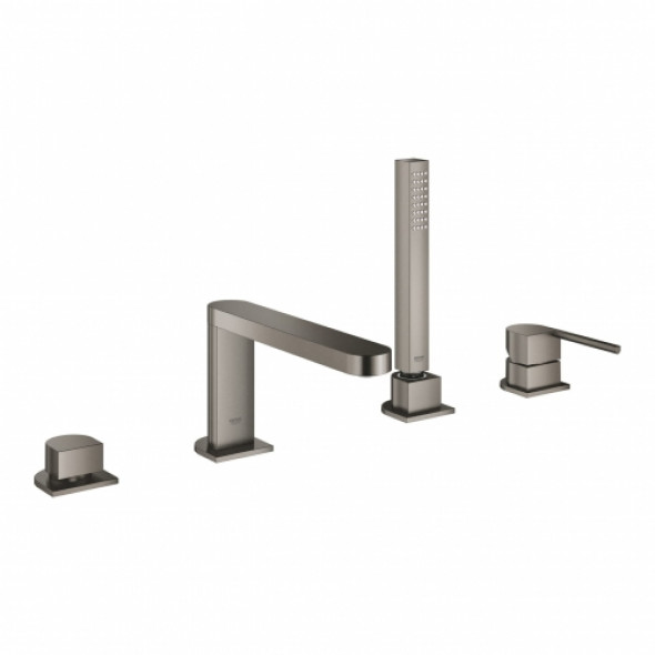 Grohe Plus bateria wannowa 4-otw. brushed hard graphite 29307AL3