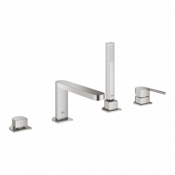 Grohe Plus bateria wannowa 4-otw. stal nierdzewna 29307DC3