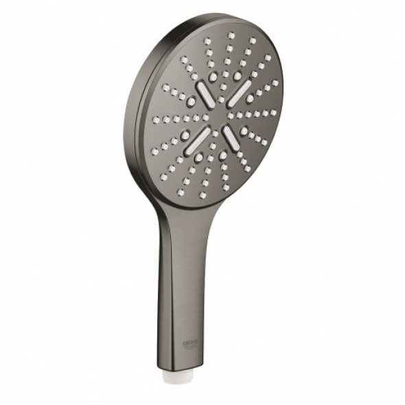 Grohe Rainshower SmartActive 130 rączka prysznicowa 3 strumienie, brushed hard graphite 26574AL0