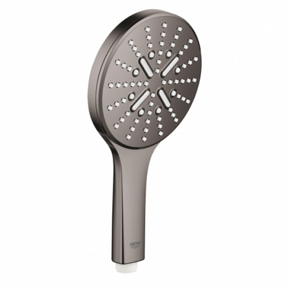 Grohe Rainshower SmartActive 130 rączka prysznicowa 3 strumienie, hard graphite 26574A00