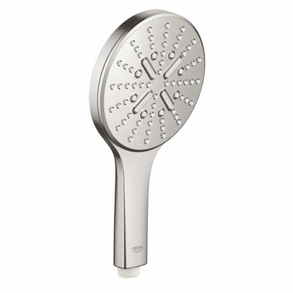 Grohe Rainshower SmartActive 130 rączka prysznicowa 3 strumienie, stal nierdzewna 26574DC0