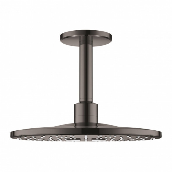 Grohe Rainshower SmartActive 310 deszczownica z przepustem stropowym 142 mm, 2 strumienie, hard graphite 26477A00