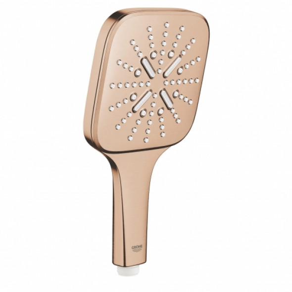 Grohe Rainshower SmartActive Cube 130 rączka prysznicowa 3 strumienie, miedziany szczotkowany - brushed warm sunset 26582DL0