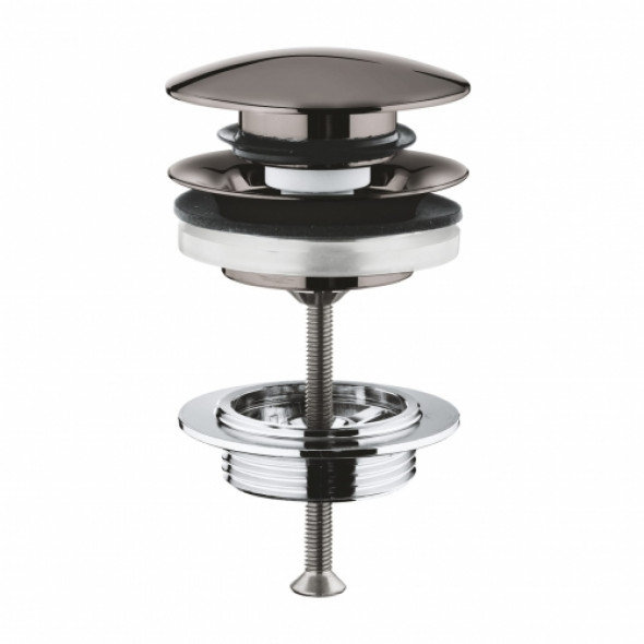 Grohe zawór odpływowy do umywalki, grafit błyszczący - hard graphite 65807A00