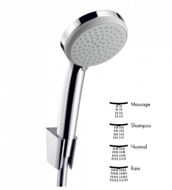 Hansgrohe Croma 100 Vario/Porter'S zestaw natryskowy punktowy 27594000