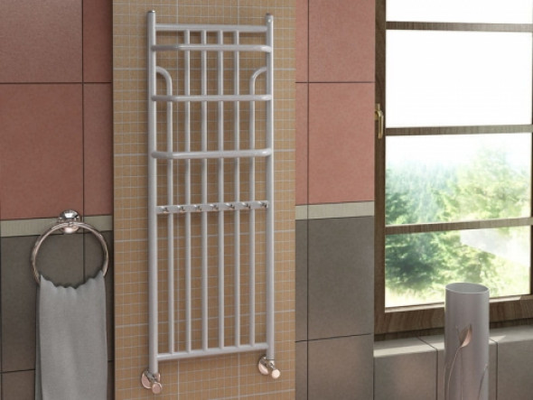 Imers Minas 6 grzejnik łazienkowy 530x1200mm, biały 0462