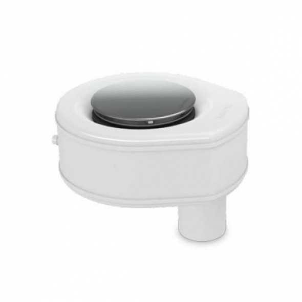 Kaldewei Scona syfon brodzikowy pionowy z przyłączem drenażu model 4056, 6877.4056.0999