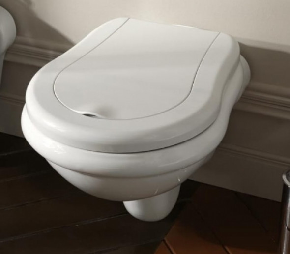 Kerasan Retro miska podwieszana 52x38cm z deską wolnoopadającą 101501+108901