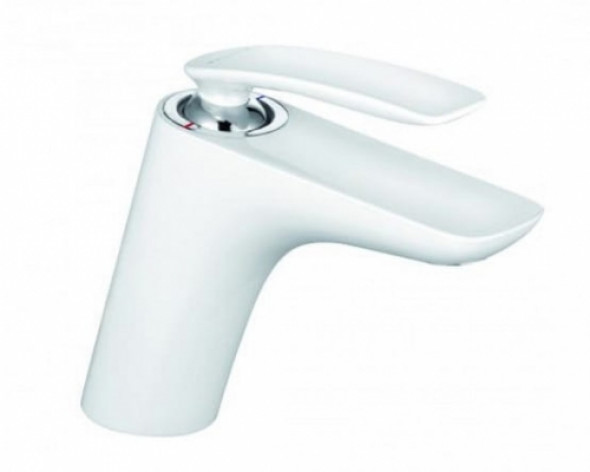 Kludi Balance White bateria umywalkowa, biały/chrom, bez korka 520269175