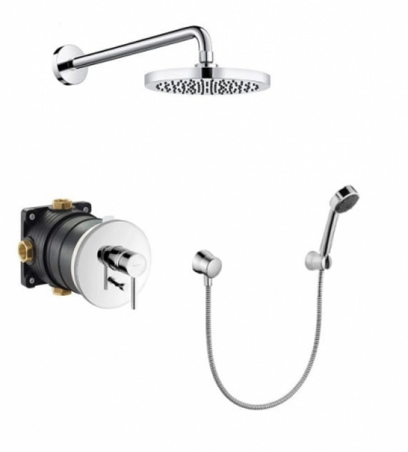 Kludi Bozz zestaw prysznicowy podtynkowy z deszczownicą 250mm KBP003