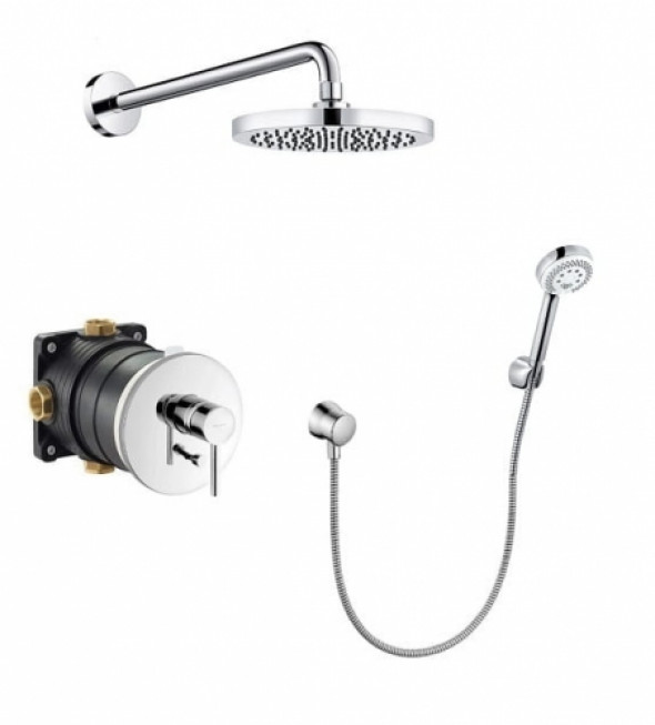 Kludi Bozz zestaw prysznicowy podtynkowy z deszczownicą 250mm KBP004