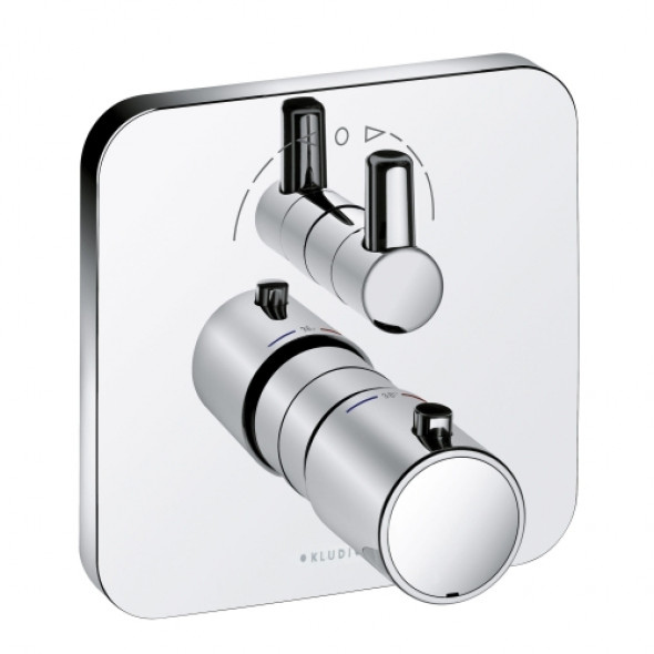 Kludi E2 bateria wannowa podtynkowa z termostatem element zewnętrzny 498300575