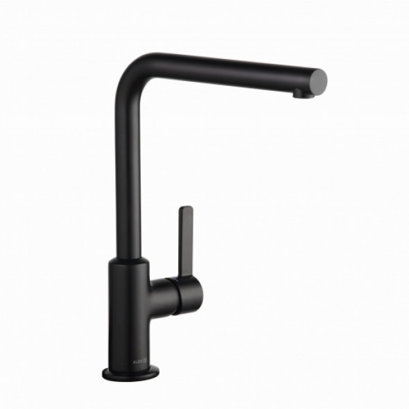 Kludi L-ine S bateria zlewozmywakowa, czarny mat 408033975