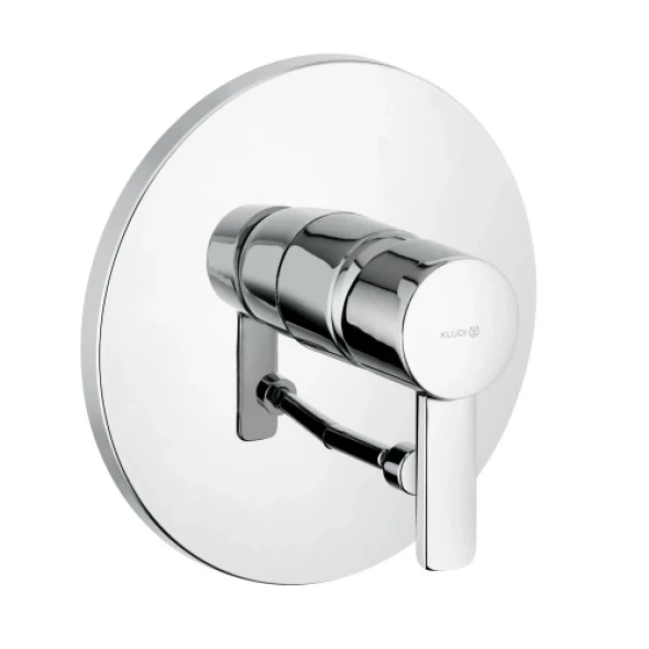 Kludi Zenta bateria wannowo-prysznicowa podtynkowa element zewnętrzny, chrom 386500575