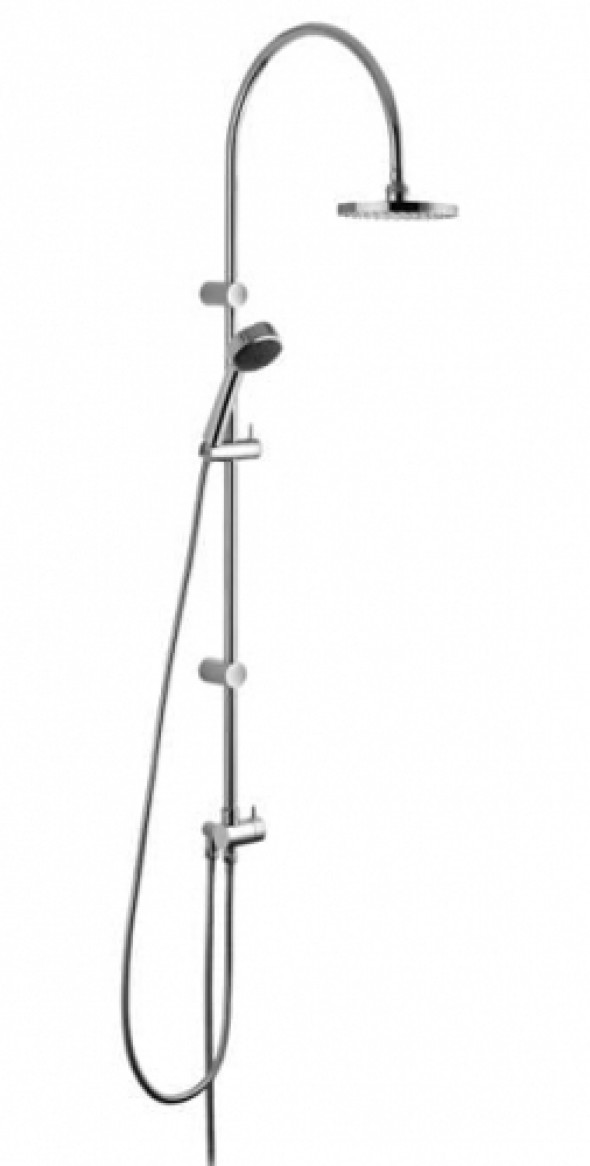 Kludi Zenta Dual Shower system, zestaw prysznicowy, chrom 6167705-00