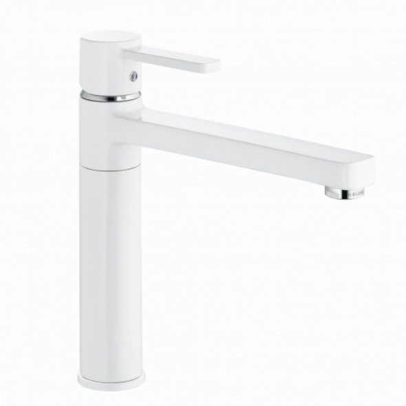 Kludi Zenta white bateria zlewozmywakowa, biały połysk/chrom 389739175